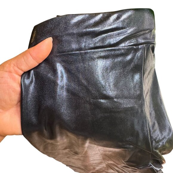 NWT! Hue Women's Glossy Black Leggings Size XS - Picture 9 of 12
